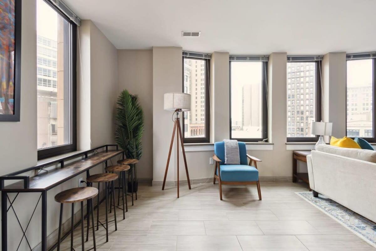 2Br Downtown Luxury Getaway Leilighet Detroit Eksteriør bilde